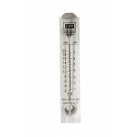Купить Ротаметр К3, резьба нар 1/2" и внутр 1/4" (2-18 л/мин)